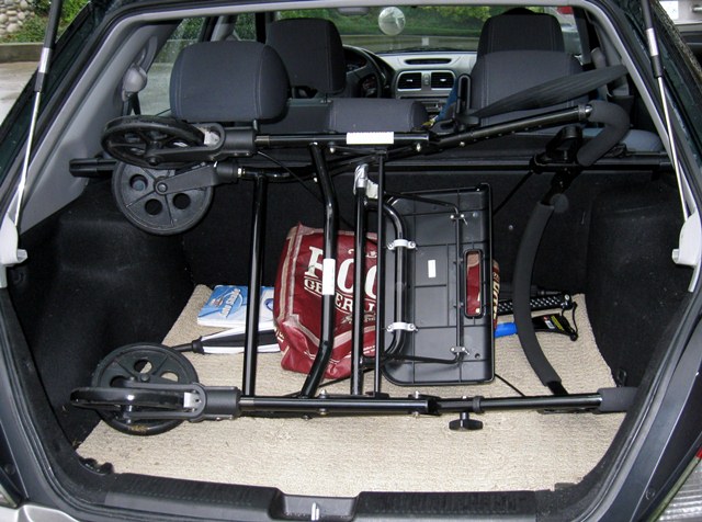 Room in trunk to transport a walker